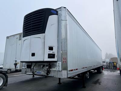Wabash 53 ft Reefer Trailer - Sliding Axle, Roll up Door, Carrier, Multi-Temp