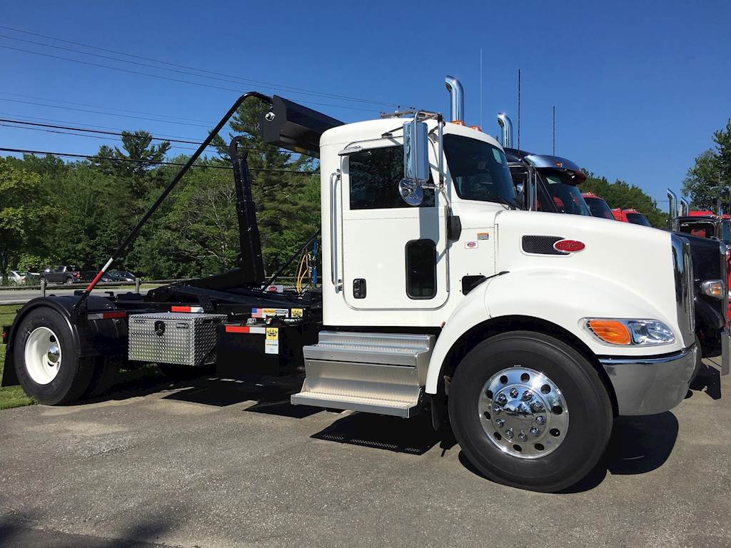 2020 Peterbilt 330 Single Axle Hooklift Truck, Paccar PX9, 260HP