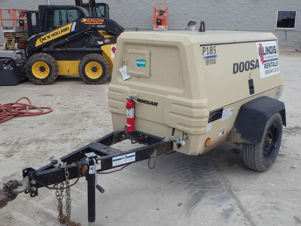 2013 Ingersoll-Rand P185WJD Air Compressor
