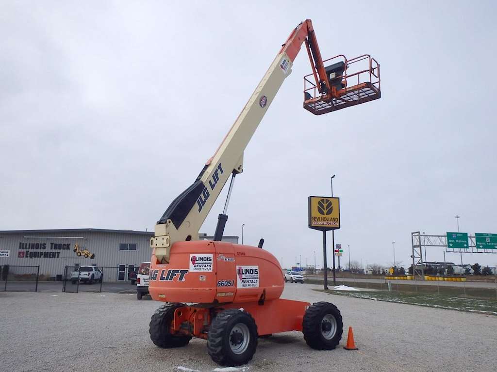 2008 JLG 660SJ Boom Lift For Sale, 2,231 Hours Morris, IL ST069
