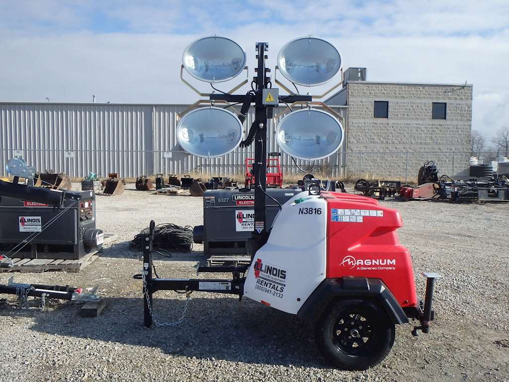 2014 Magnum MLT6SM Light Tower For Sale, 3,447 Hours Morris, IL
