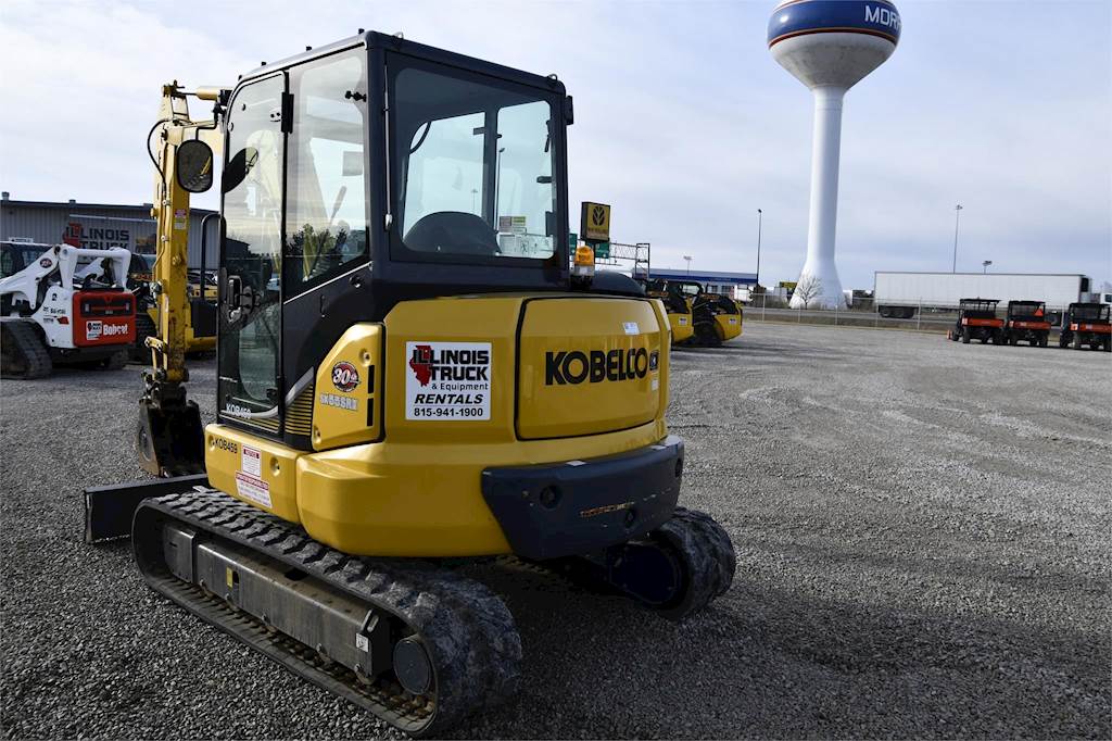 2019 Kobelco SK55SRX-6E Mini Excavator For Sale, 371 Hours ...