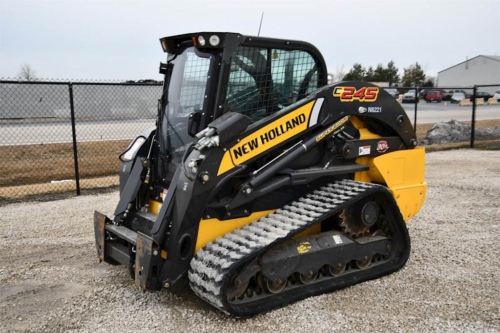 2019 New Holland C245 Skid Steer For Sale, 640 Hours Morris, IL