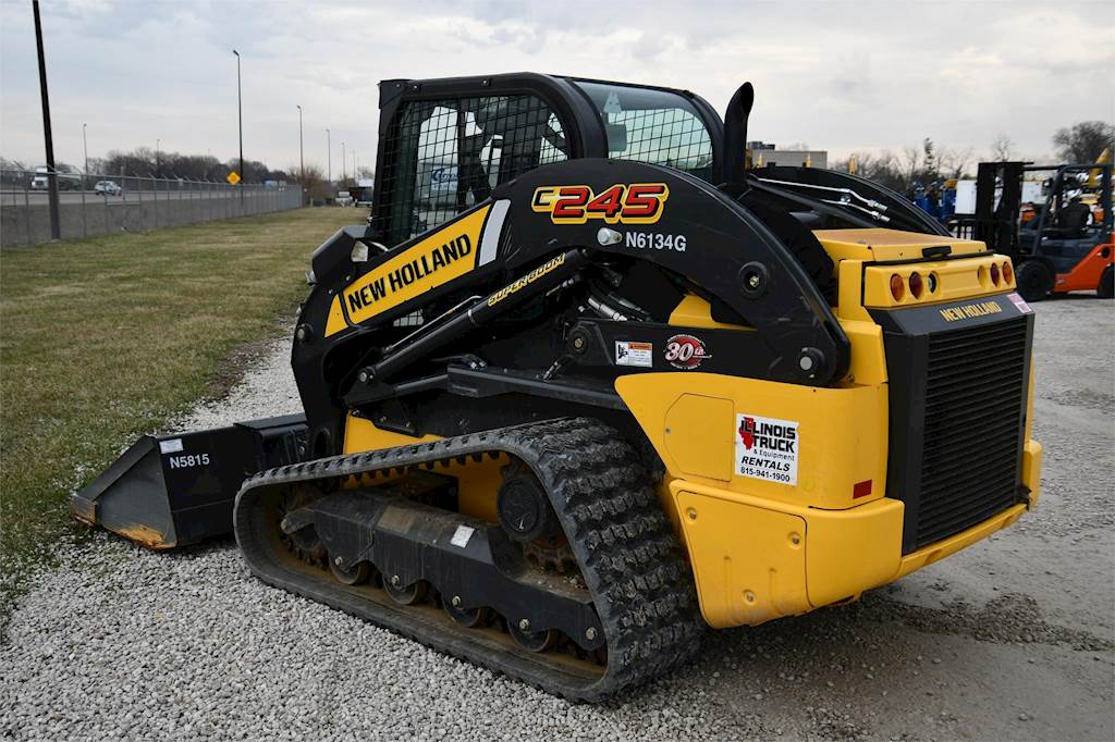 2019 New Holland C245 Skid Steer For Sale, 138 Hours Morris, IL