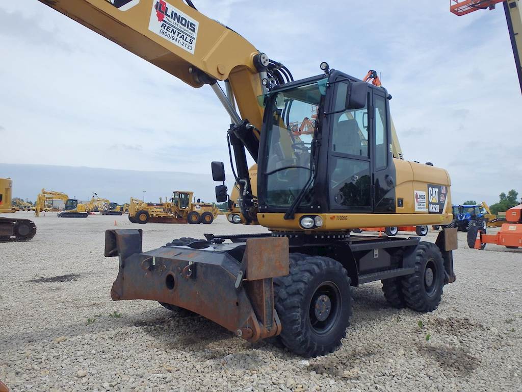 2013 Caterpillar M322D Wheeled Excavator For Sale, 4,008 Hours Morris