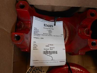 Rockwell 1760 Driveshaft Part