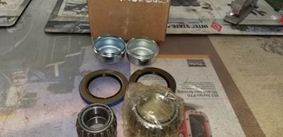New Surplus 42656UC3  Trailer Hub Bearings & Seals With Grease Caps
Bearing X2 