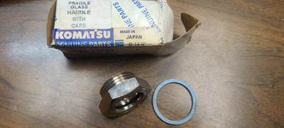 NEW SURPLUS GENUINE KOMATSU OIL SIGHT GLASS /  OIL GAUGE
.# 20N-60-11143