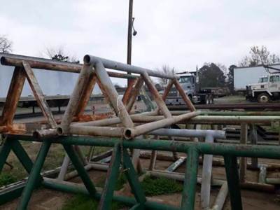 PIPE RACK 37" HEIGHT X 129" LENGTH