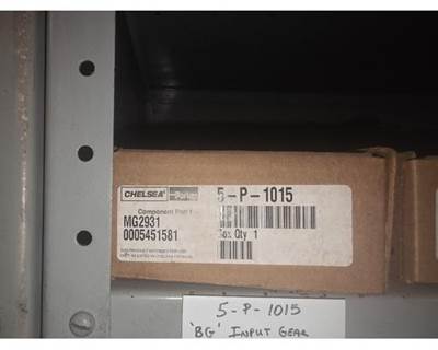 Chelsea Input Gear BG, Part # 5-P-1015