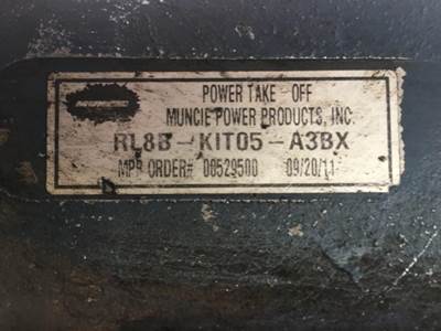 Muncie CHN613 PTO for a Mack CHN613