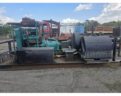 TRIPLEX MUD PUMP PAH200 DETROIT 8V92 WITH 5860 ST ALLISON