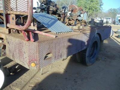 Flatbed From International MOD:1954 12' X 8', Steel Construction