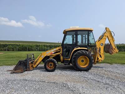 John Deere 110 Backhoe