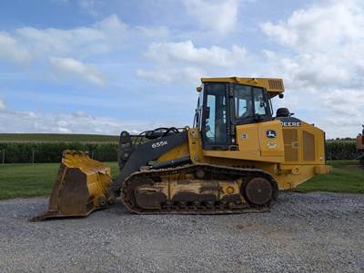 John Deere 655K Crawler Loader