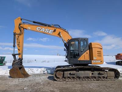 Case CX245DSR Excavator