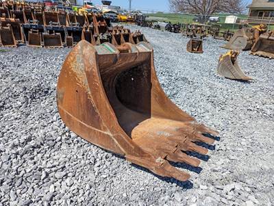 42" Recessed Pin Bucket, 80 mm Pins, 12" Stick Width, 20" C-2-C