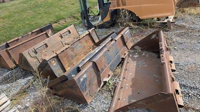 7 Miscellaneous Skid Loader Buckets!