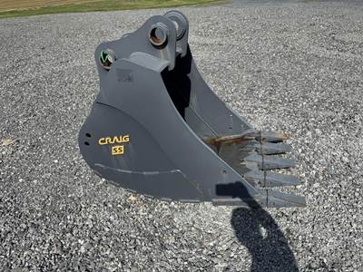 36" Craig 80mm Pin Bucket 12'' Stick ,16'' C 2 C , Fits Case CX160 CX210 CX225 ,