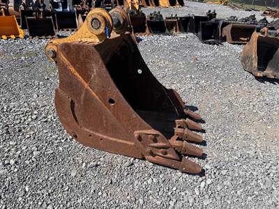 36" Bucket, 70 mm Pins, 11" Stick Width, 18.25" C-2-C. Bottom Is Pushed Up