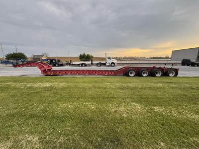 Liddell 59.25ft Lowboy Trailer - Air Ride