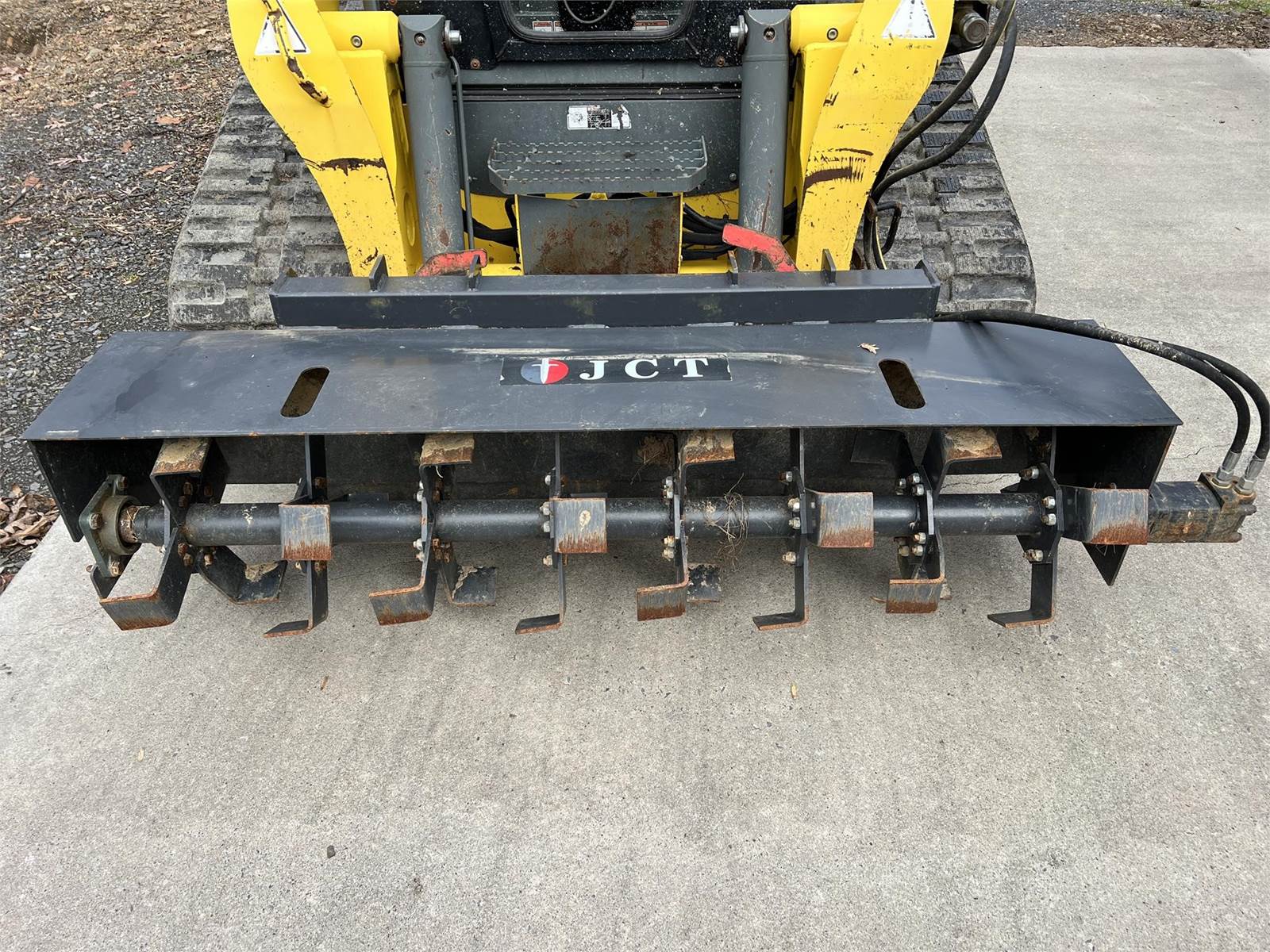 72" JCT Skidsteer Tiller; Works Well!Skid Steer Tiller That Will Fit