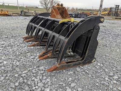 74" Root Grapple; Two Bent Tine!