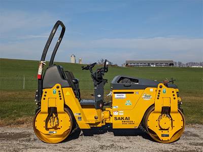2017 Sakai SW502S-1 Smooth Drum Roller Compactor For Sale, 210 Hours ...
