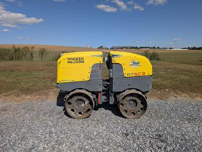 Wacker Neuson RT-SC3 Walk / Tow Behind Compactor