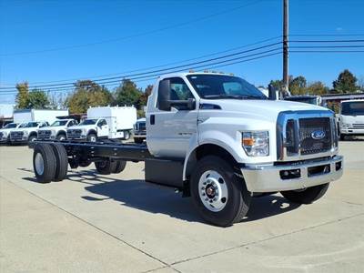 Ford F-750 Single Axle Cab & Chassis Truck - 300HP, Automatic