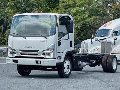 Isuzu NRR Single Axle Cab & Chassis Truck - 350HP, Automatic