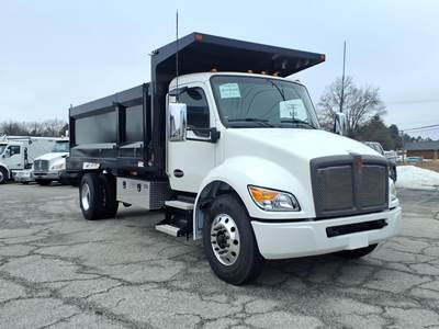 Kenworth T280 Single Axle Cab & Chassis Truck - Paccar, 300HP, 6 Speed Allison Rds Automatic