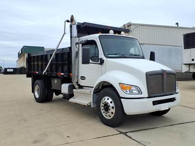 Kenworth T380 Single Axle Cab & Chassis Truck - Paccar, 360HP, 6 Speed Allison Rds Automatic