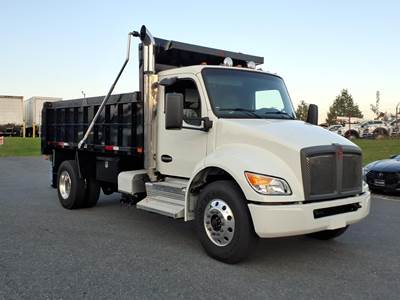 Kenworth T380 Single Axle Cab & Chassis Truck - Paccar, 360HP, 5 Speed Allison Rds Automatic