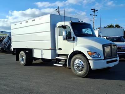 Kenworth T280 Chipper Truck - Paccar, 300HP, 6 Speed Allison Rds Automatic