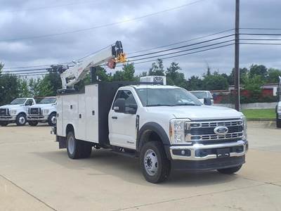 Ford F-600 Crane Truck - 2024 Stellar 8630 Crane, Automatic