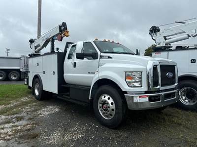 Ford F-750 Crane Truck - 2025 Stellar 12621 Crane, Automatic