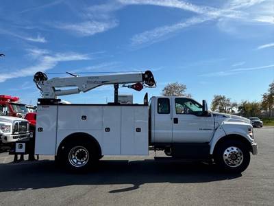 Ford F-750 Crane Truck - 2025 Stellar 12621 Crane