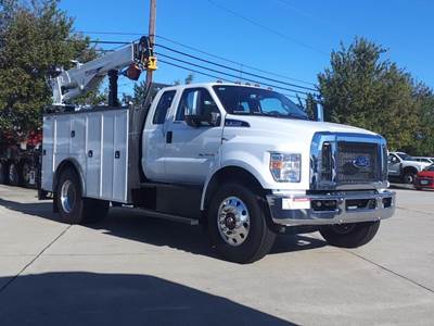 Ford F-750 Crane Truck - 2025 Stellar 12621 Crane