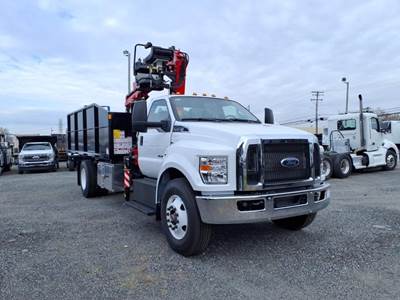 Ford F-750 Crane Truck - 2025 Fassi F115 Knuckle Boom Crane