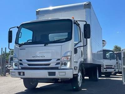 Isuzu NPR HD 16 ft Box Truck - 350HP, 6 Speed Automatic, Roll up Door, Liftgate