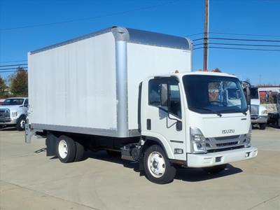 Isuzu NPR HD 16 ft Box Truck - 350HP, 6 Speed Automatic, Roll up Door, Liftgate
