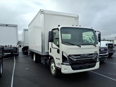 Isuzu NPR XD 16 ft Box Truck - Automatic, Roll up Door, Liftgate