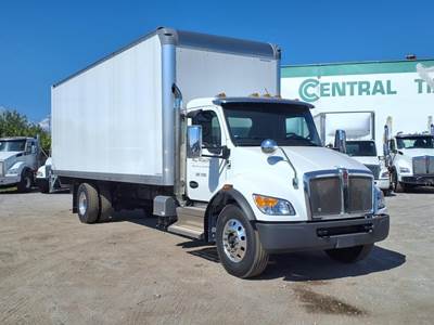Kenworth T280 26 ft Box Truck - 300HP, 6 Speed Allison Rds Automatic, Roll up Door, Liftgate