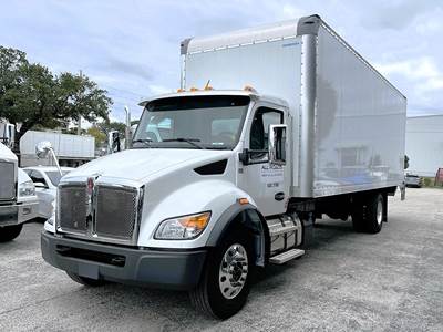 Kenworth T280 26 ft Box Truck - 300HP, 6 Speed Allison Rds Automatic, Roll up Door, Liftgate