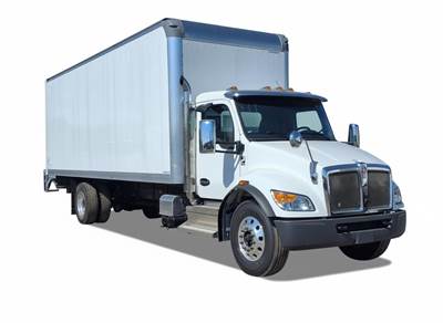 Kenworth T280 26 ft Box Truck - 300HP, 6 Speed Allison Rds Automatic, Roll up Door, Liftgate