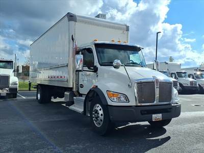 Kenworth T280 26 ft Box Truck - 300HP, 6 Speed Allison Rds Automatic, Roll up Door, Liftgate