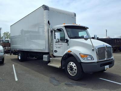 Kenworth T280 26 ft Box Truck - 280HP, 6 Speed Allison Rds Automatic, Liftgate
