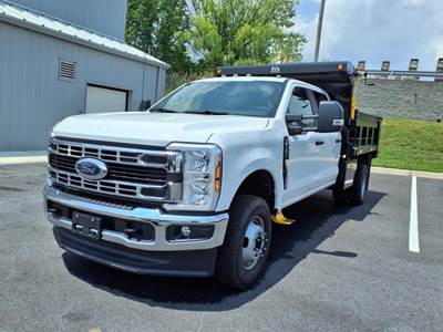 Ford F-350 Single Axle Dump Truck - Automatic, 9' Dump