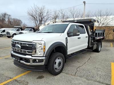 Ford F-450 XL Single Axle Dump Truck - Automatic, 9' Dump